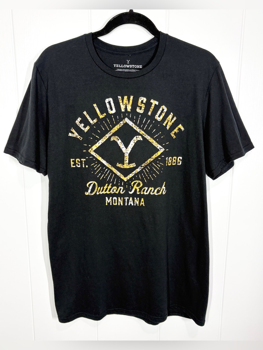 Yellowstone Dutton Ranch Montana Men’s T-Shirt Size Medium